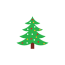 christmas tree logo gráfico por