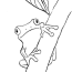 tree frog coloring page art starts