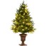 homcom 4ft christmas tree spruce