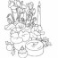 christmas candles coloring pages free