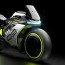 this hydrogen electric motorcycle is