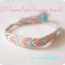 diy bracelets with string and beads