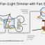 ceiling fan wiring diagram with light