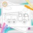 free printable fire truck coloring