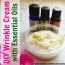 diy essential oil wrinkle cream the