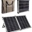 200w portable folding solar panel kit