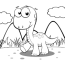 baby dinosaur coloring pages for