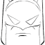 batman outline batman logo coloring