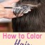 diy hair dye options to protect and