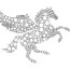 horse coloring pages for adults kdp and