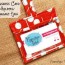 business card holder luggage tags