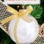 diy feather filled christmas ornament