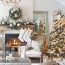 vintage inspired neutral christmas home