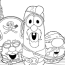 veggie tales coloring pages coloring