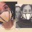 making diy face masks inspired