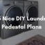 15 nice diy laundry pedestal plans