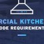commercial kitchen hood requirements