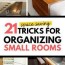 21 space saving tricks small room ideas