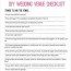 printable wedding checklist 12 free