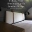 how to upholstered headboard with