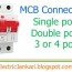 mcb connection kaise kare electric