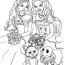 free barbie coloring pages to print for