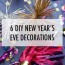 6 diy new year s eve decorations the