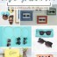 25 diy sunglasses holder how to make