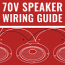 your 70v speaker system wiring diagram