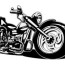 vintage motorcycle illustration design