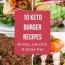 keto burger recipes bunless low carb