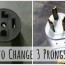 3 prong dryer cord to a to 4 prong cord