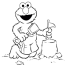 free elmo and friends coloring pages