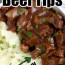 best slow cooker beef tips the