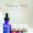 diy post bath calming baby massage oil