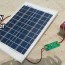solar battery charger project 12 volt
