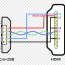 wiring diagram hdmi micro usb pinout