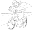 safety fred bike safety coloring page