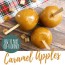 how to make easy caramel apples beth
