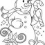 christmas snowman coloring page 4665363