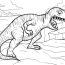 tyrannosaurus rex coloring pages