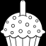 birthday cupcake coloring pages