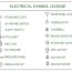 electrical legend symbols