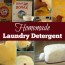 homemade laundry detergent diy