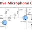 sensitive microphone circuit using