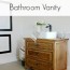 how to build a diy vanity with drawers