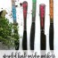 diy upcycled knife garden markers