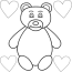 free coloring pages teddy bear
