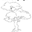 free rain forest trees coloring page