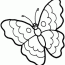 butterfly coloring pages kids
